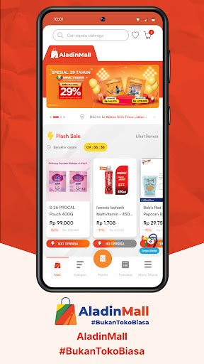 Screenshot AladinMall Belanja Online