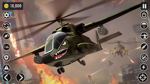 Screenshot Skywar Gunship Helicopter Game