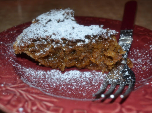 Molasses Coconut Pie