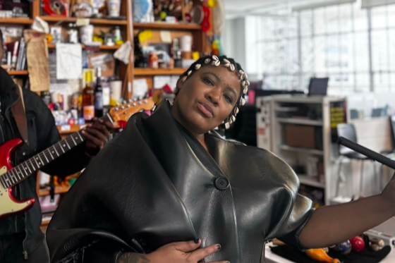Thandiswa Mazwai makes Mzansi proud with her performance on Tiny Desk Concerts.