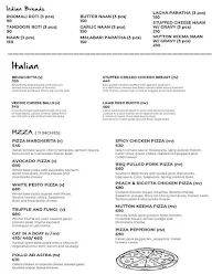 Fat Cat Bistro menu 6