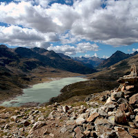 Un valico sulle Alpi di 