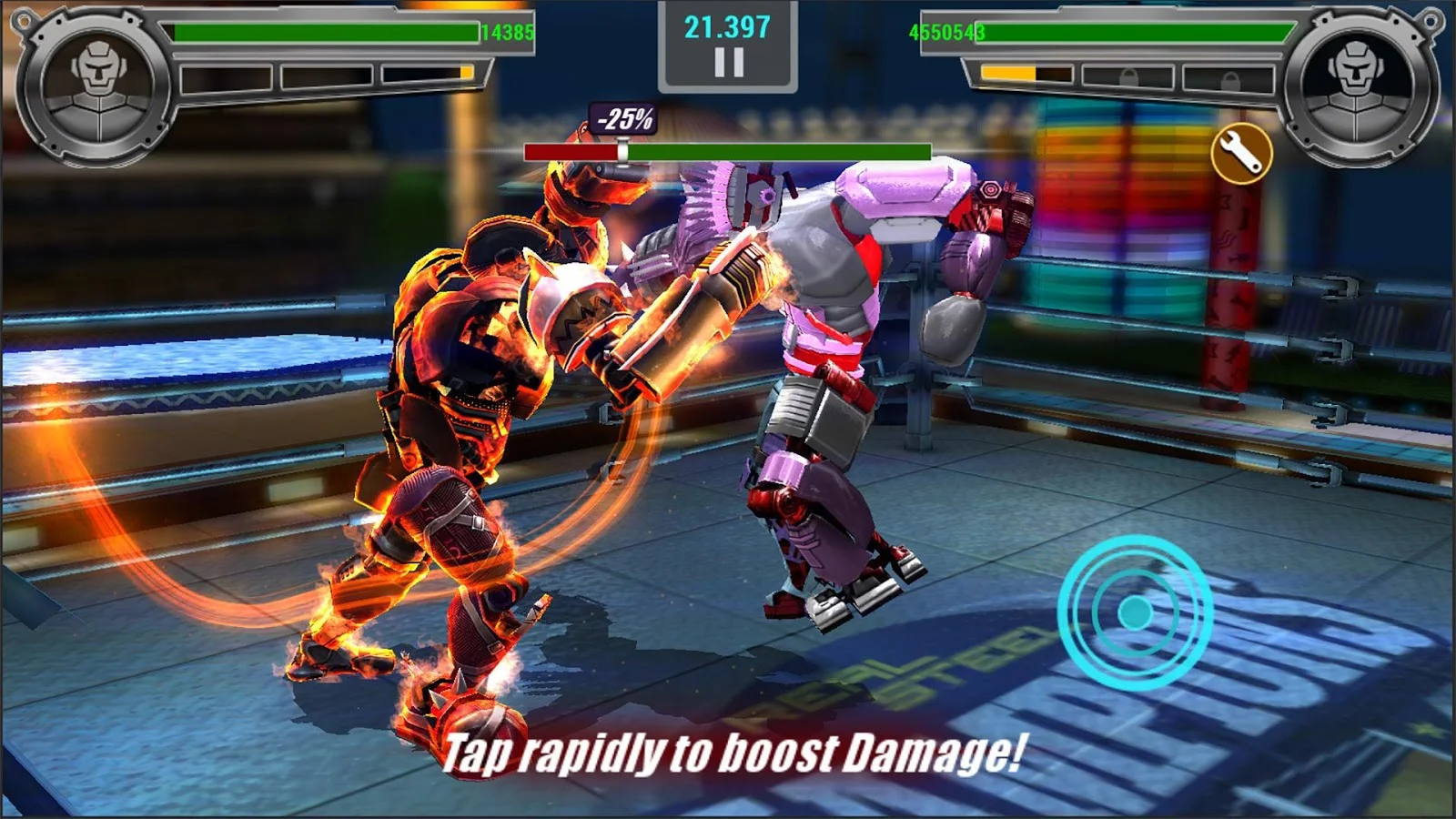   Real Steel Champions: captura de tela 
