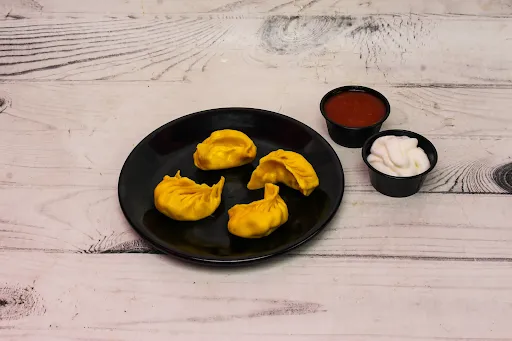 Corn And Cheese Steamed Momos