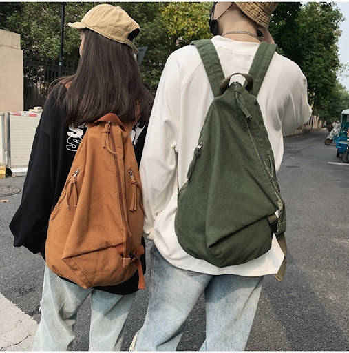 Title 21, Retro Large Capacity Student Schoolbag for Men ...
