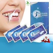 [Mã Cosday - 50K Đơn 250K] Miếng Dán Trắng Răng Tiện Lợi 3D White Teeth Whitening Strips