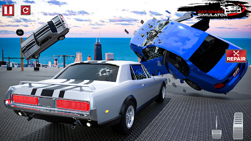 Screenshot Crashing Cars Game: Beam Drive