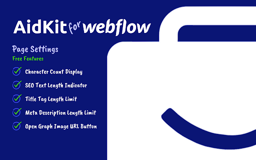 AidKit for Webflow