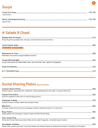 Powai Social menu 6