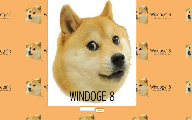 Windoge 8 chrome extension