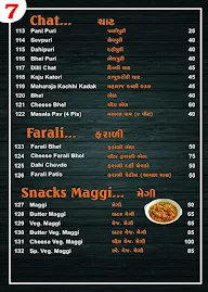 Mr. Maharaja Fastfood menu 7