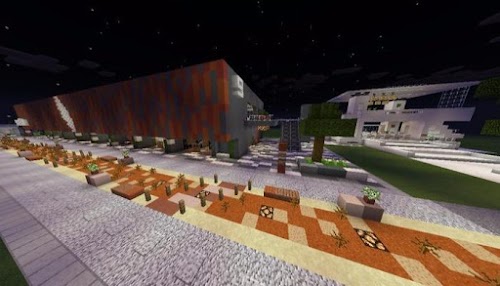 Android application Modern city map for minecraft screenshort