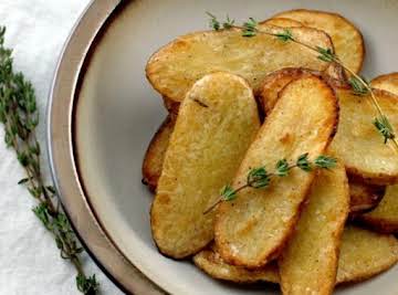 Salt and Vinegar Broiled Potatoes