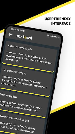 Screenshot Mr.local - partimejobs