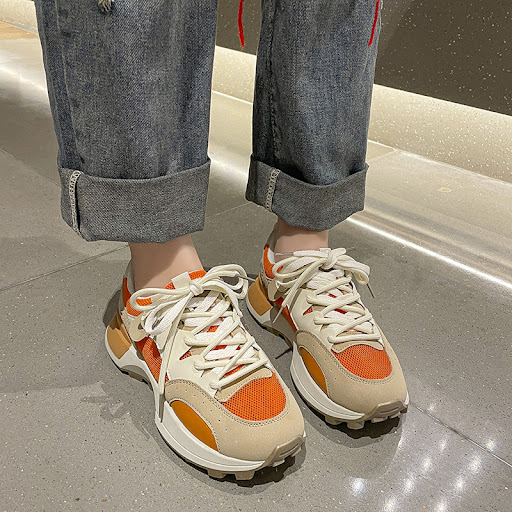 Title 2, Womens Thick-soled Fashion Sports Shoes Comfor...
