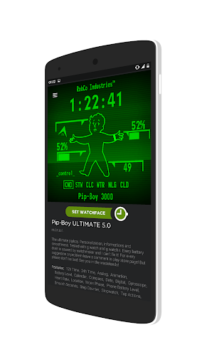 Pip-Boy Watchface [10 in 1]