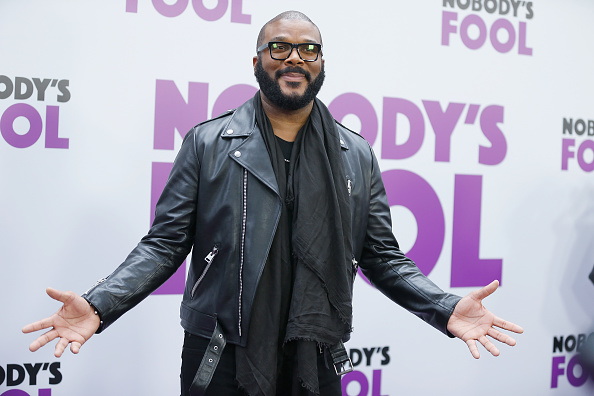 Tyler Perry attends "Nobody's Fool" New York Premiere at AMC Lincoln Square Theater on October 28, 2018 in New York City. (Photo by John Lamparski/WireImage/Getty Images)