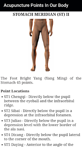 Acupuncture Points In Full Body Book