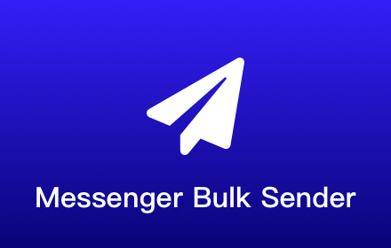 Messenger Bulk Sender - Messager DM Bot small promo image