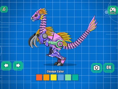 download Robot Therizinosaurus Toy War free
