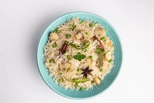 Hyderabadi Mushroom Biryani