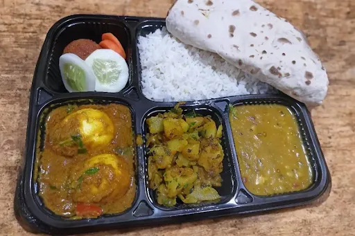 Egg Masala Thali