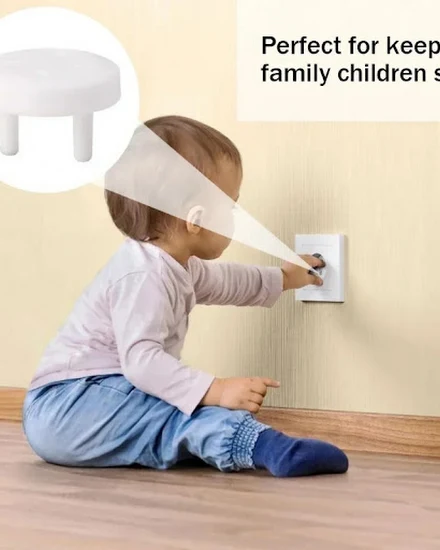 1-50PCS Electrical Safety Socket Protective Cover Baby Ca... - 2