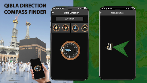 Screenshot Qibla Direction Compass Finder