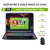 [Mã Elbau4 Giảm 4%] Laptop Acer Nitro 5 An515 - 57 - 54Mv I5 - 11400H | 8Gb | 512Gb |Geforce Rtx 3050