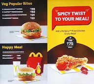 McDonald's menu 1