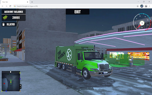 Garbage Truck Driving Car Game