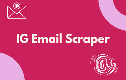 IG Email Scraper - IG Email Extractor Preview image 0