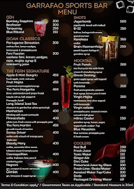 Café Tinto - The Fern Kadamba menu 1