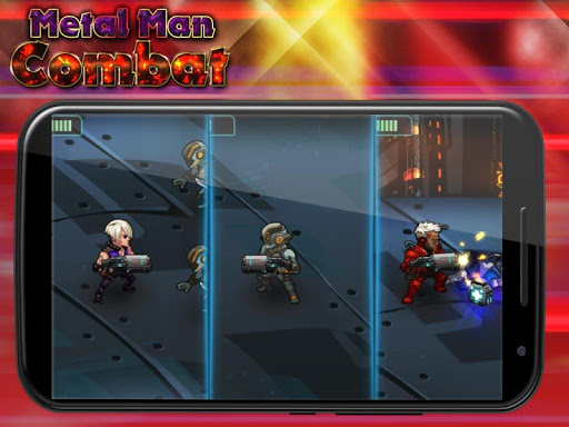 Metal man combat