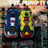 reebok x kicks lab. instapump fury og black/hyper green/scarlet