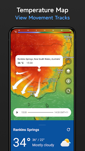 Screenshot Live Weather & Radar Map