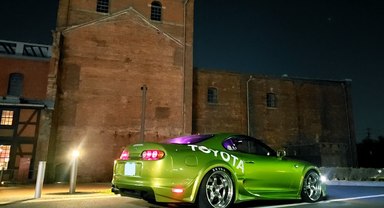 スープラの目指せPickUpCars・discover_ct・皆さんの幸せ🍀・桜コラボ場所探し中🌸・スープラ80に関するカスタム事例の投稿画像1枚目