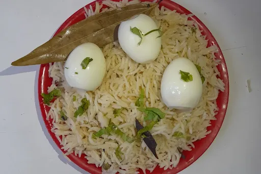 Boiled Egg Biryani [3 Eggs]