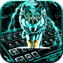 Thunder Neon Wolf Keyboard Theme 1.0 APK Скачать