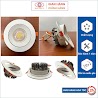 Đèn Led Âm Trần Thạch Cao 20W Góc Xoay Linh Hoạt, Đèn Spotlight Âm Trần Haledco Hsdlcob - 20 - Ta