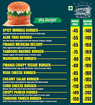 Firangi Burger menu 2