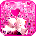 Lovely Teddy Keyboard Theme Apk