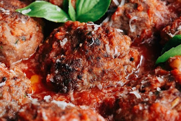 Basil and Garlic Meatballs