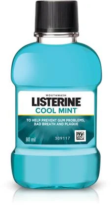 Listerine Mouthwash Cool Mint 80 Ml