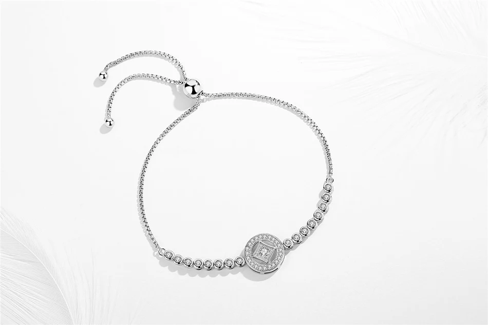 S925 Sterling Silber Mode Armband für Damen, stilvoll und elegant. Das perfekte Accessoire, vielseitig tragbar und ein tolles Geschenk.