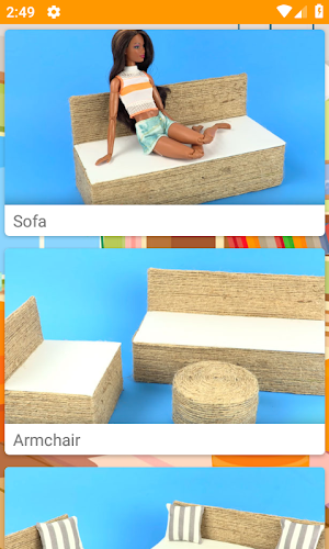 How to make doll furniture screenshot 1