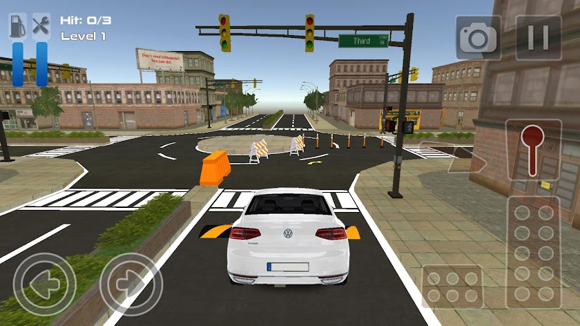 Passat B8 Driving Simulator Screen 3