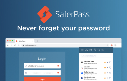 SaferPass: Password Manager chrome extension