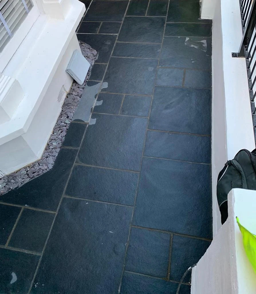 Muswell Hill - Limestone patio