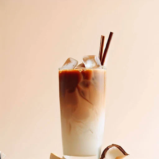 Coconut Iced Mocha [450 Ml, 1 Mason Jar]